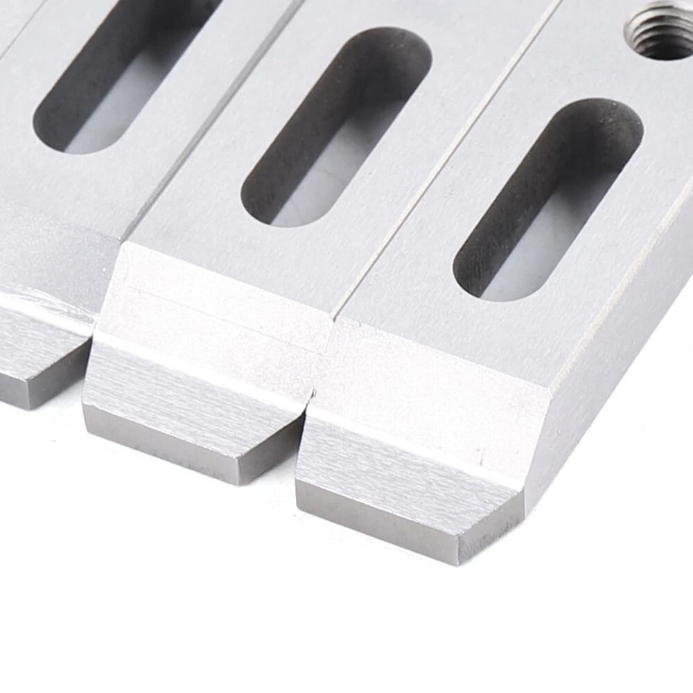 Wire EDM Fixture Board Stainless CNC Jig Holder With M8 Screw For Precision Clamping 5