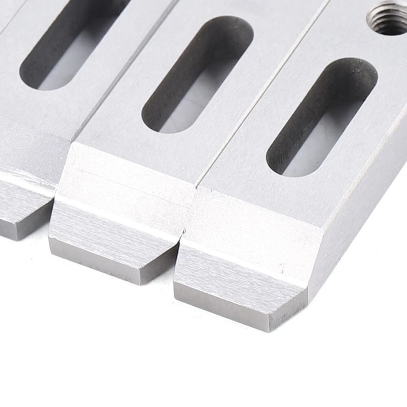 Wire EDM Fixture Board Stainless CNC Jig Holder With M8 Screw For Precision Clamping 5