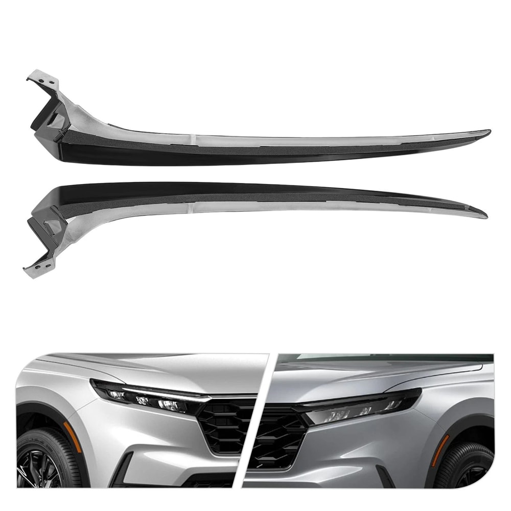 Honda CRV Front Headlight Trim Molding Left Right Set 1