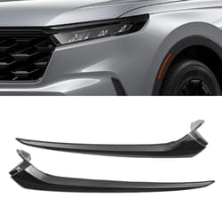 honda crv front headlight trim molding left right set
