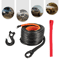 Synthetic Winch Rope Dyneema Winch Cable With Hook 2