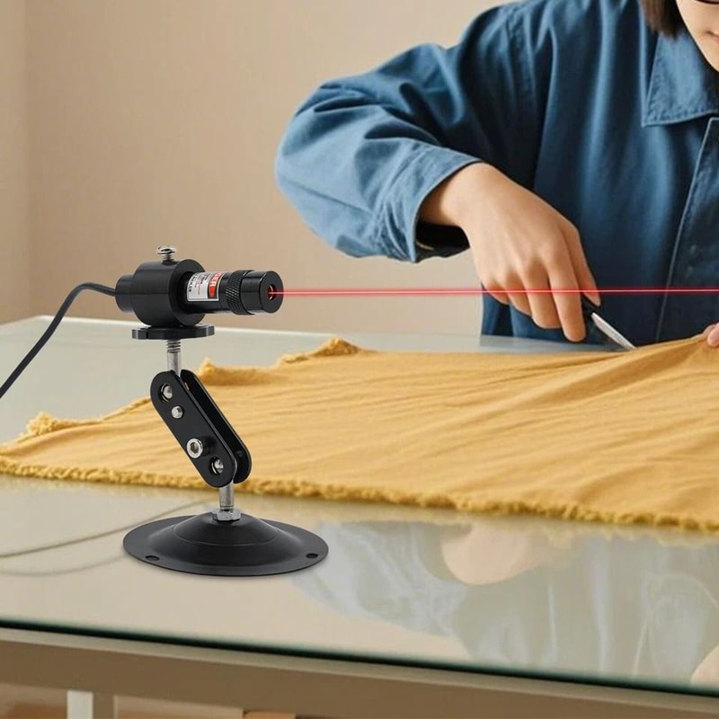 Red Line Laser Locator Adjustable Beam Woodworking Alignment Guide 6