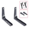 Heavy Duty Microwave Wall Shelf Adjustable Stainless Steel Bracket 2