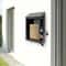 Secure Black Wall Mount Mailbox With Locking Door And Keys 3