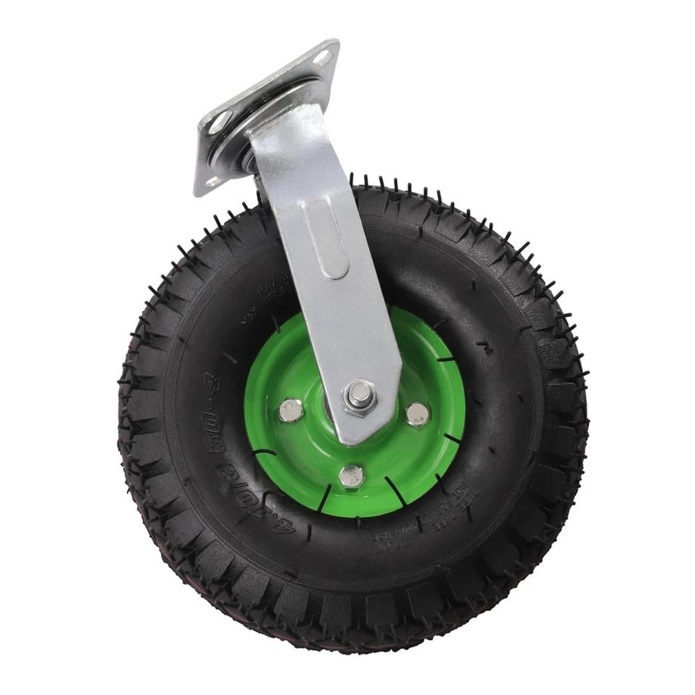 Heavy Duty Pneumatic Caster Wheels For Carts Wagons And Freight Equipment 4