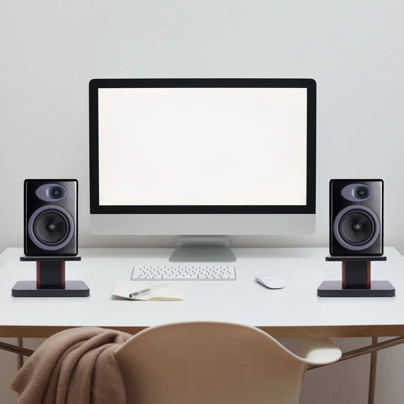 Desktop Speaker Stands For Studio Monitors And Bookshelf Speakers 8