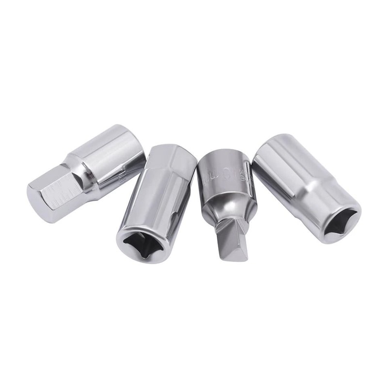 Oil Drain Plug Socket Set With Drive T Bar For Gearbox And Axle Service 2