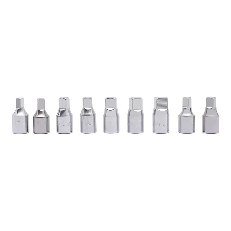 Oil Drain Plug Socket Set With Drive T Bar For Gearbox And Axle Service 3