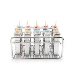 stainless steel popsicle molds for homemade ice pops