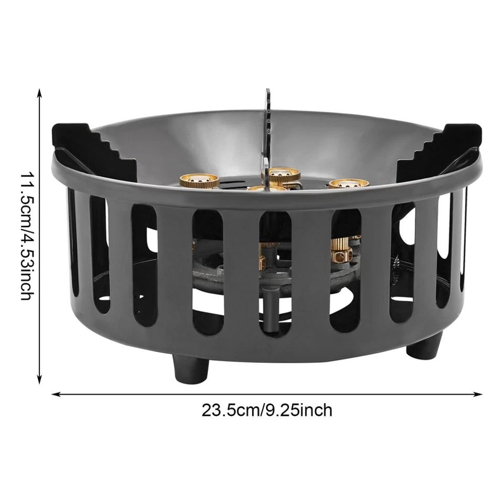 Single Burner Propane Stove Windproof Outdoor Gas Burner For Camping Cooking 7