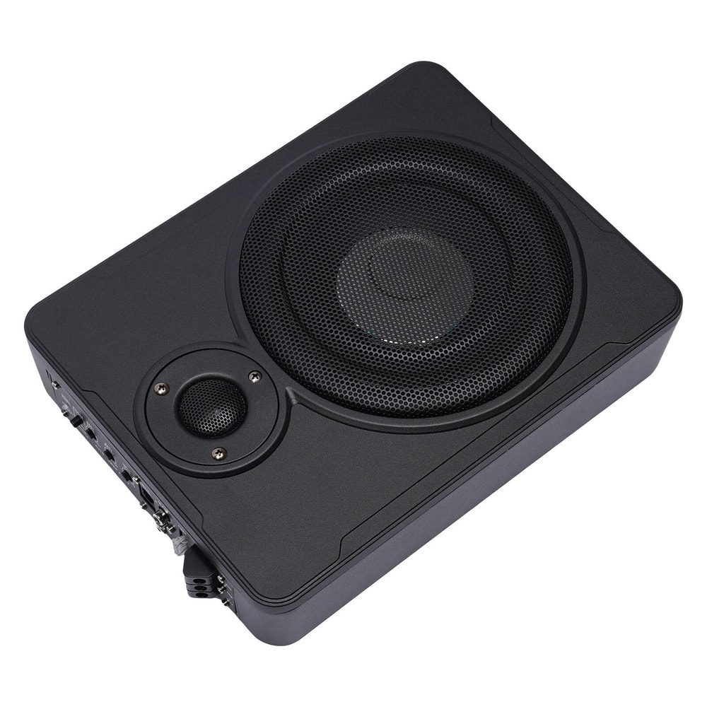 Under Seat Car Subwoofer With Active Amplified Bass Speaker 1