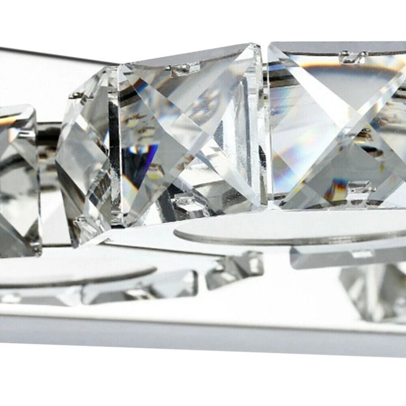 LED Vanity Light For Bathroom Mirror Modern Square Makeup Wall Lamp 3
