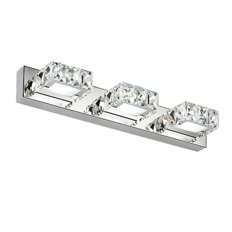 LED Vanity Light For Bathroom Mirror Modern Square Makeup Wall Lamp 5