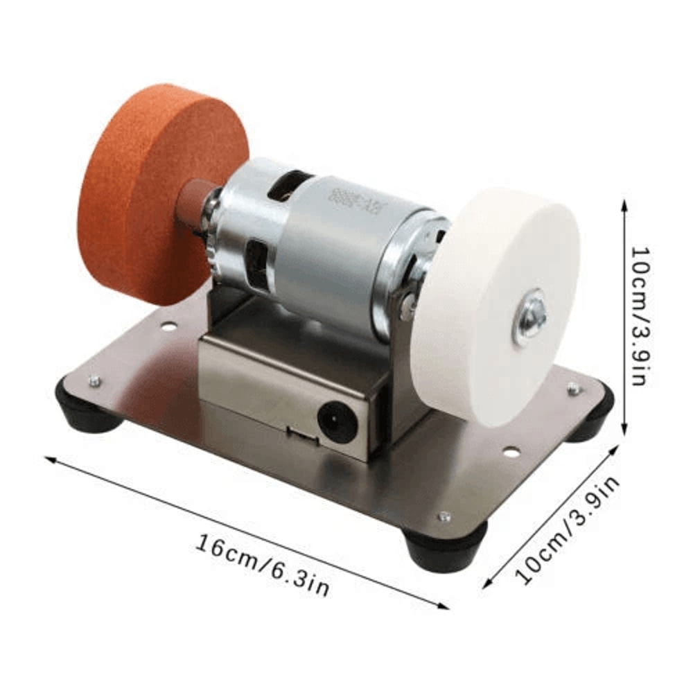 Benchtop Grinder Variable Speed Mini Bench Grinder For Sharpening Polishing 2