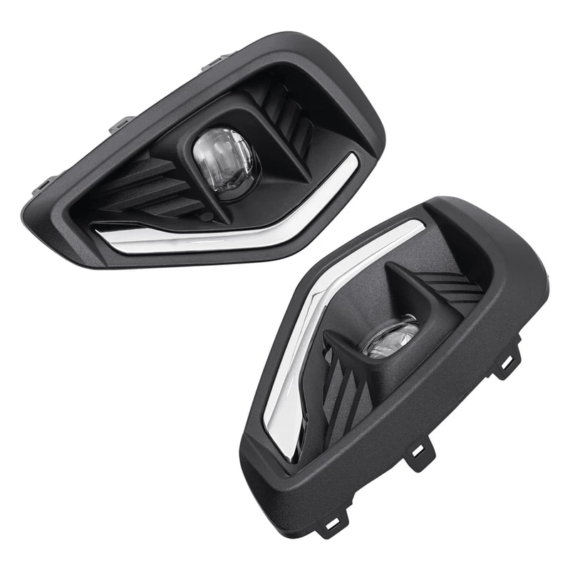 Ford Escape LED Fog Light Kit With Front Bumper Covers And Wire Harness 0