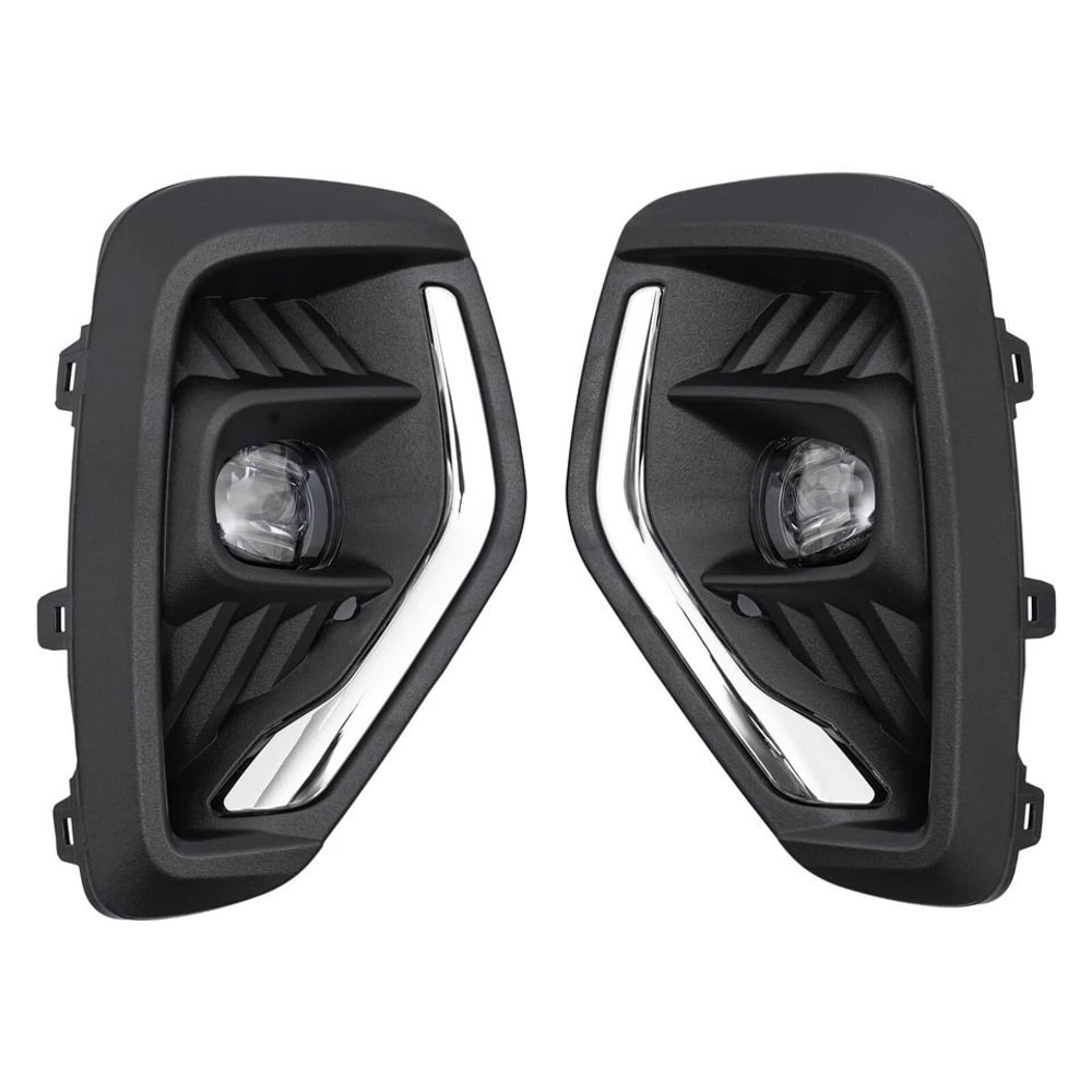 Ford Escape LED Fog Light Kit With Front Bumper Covers And Wire Harness 3