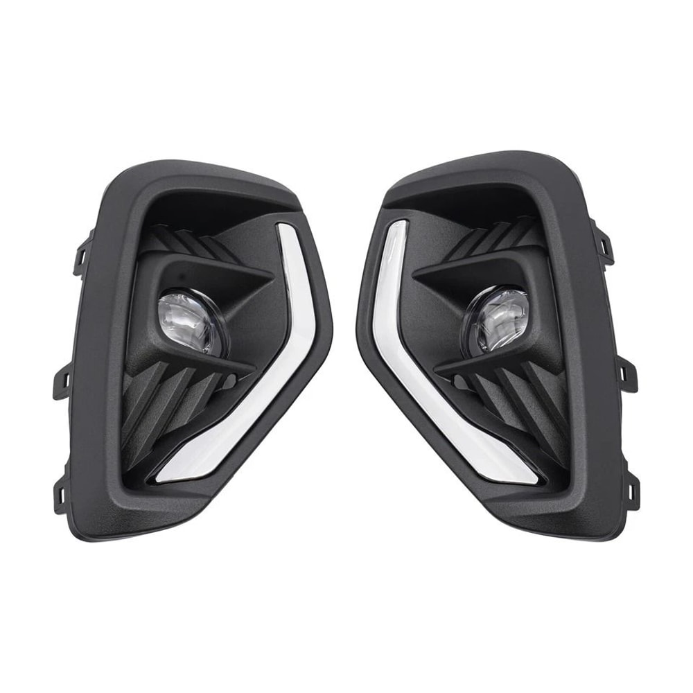 Ford Escape LED Fog Light Kit With Front Bumper Covers And Wire Harness 5