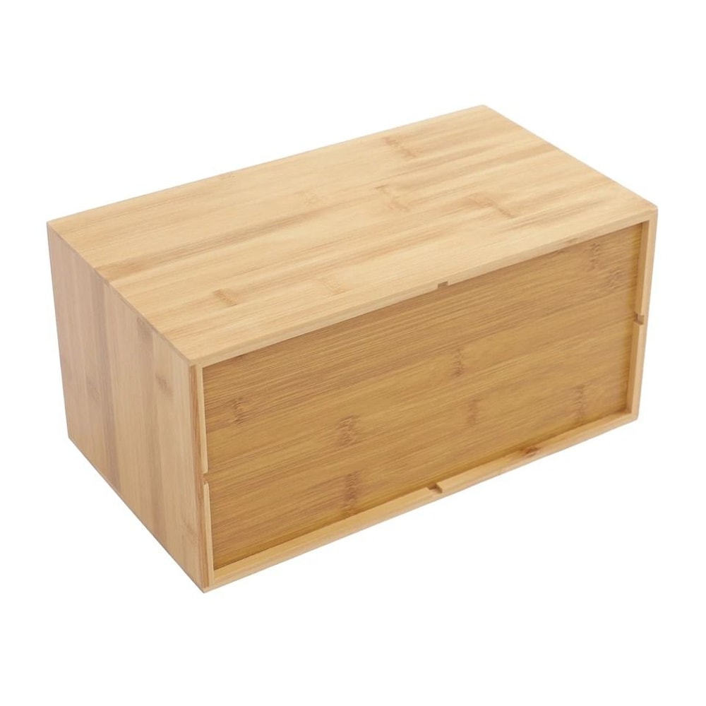 Drawer Bamboo Desk Organizer For Office Supplies And Tabletop Storage 6