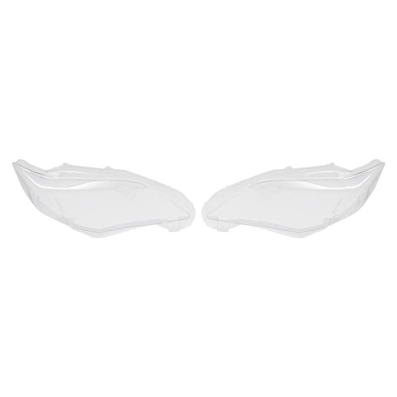 Toyota Corolla Headlight Lens Cover Pair Clear Left Right Replacement 3