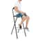Space Saving Foldable Bar Chair Portable Tall Folding Stool For Kitchen Island Home Bar 2