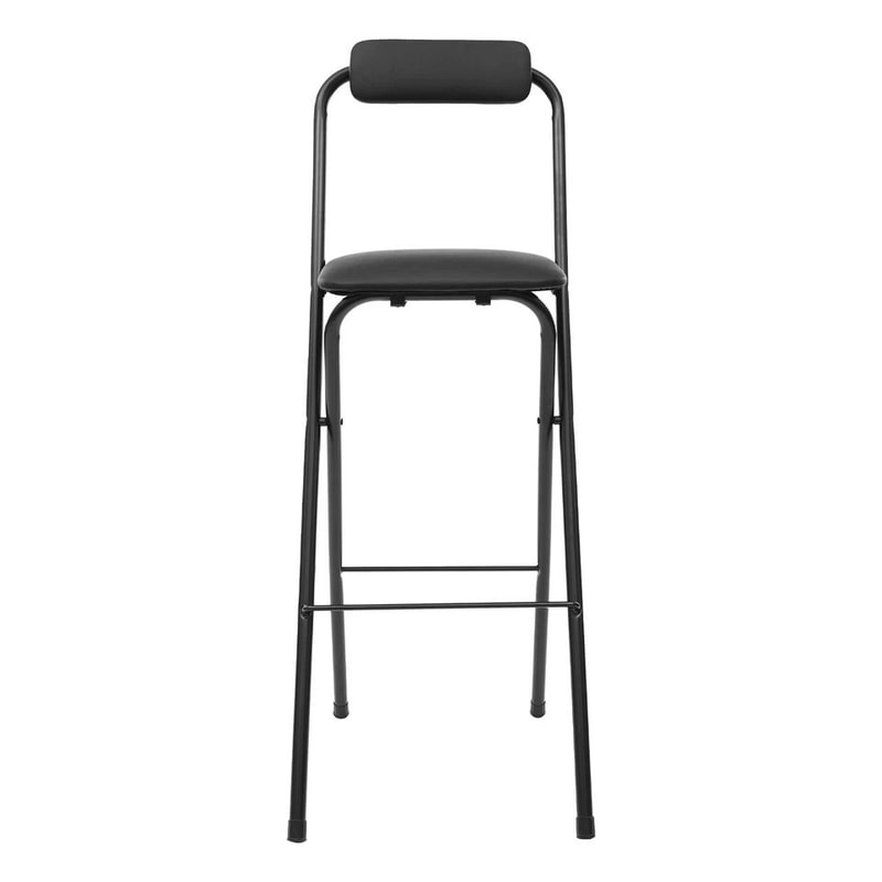 Space Saving Foldable Bar Chair Portable Tall Folding Stool For Kitchen Island Home Bar 3