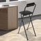 Space Saving Foldable Bar Chair Portable Tall Folding Stool For Kitchen Island Home Bar 5