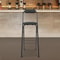 Space Saving Foldable Bar Chair Portable Tall Folding Stool For Kitchen Island Home Bar 6
