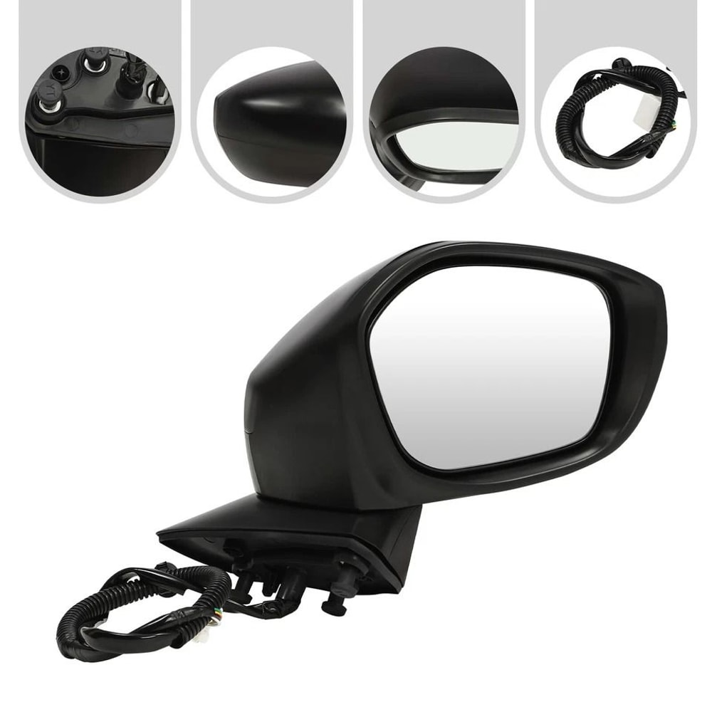 Honda Civic Side Mirror Passenger Right Assembly With Blind Spot Heated Glass 7