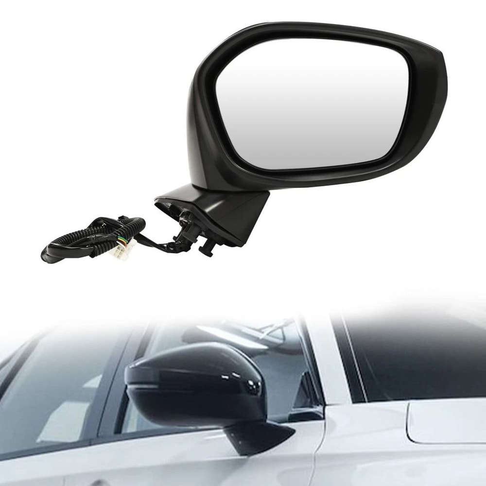 Honda Civic Side Mirror Passenger Right Assembly With Blind Spot Heated Glass 8