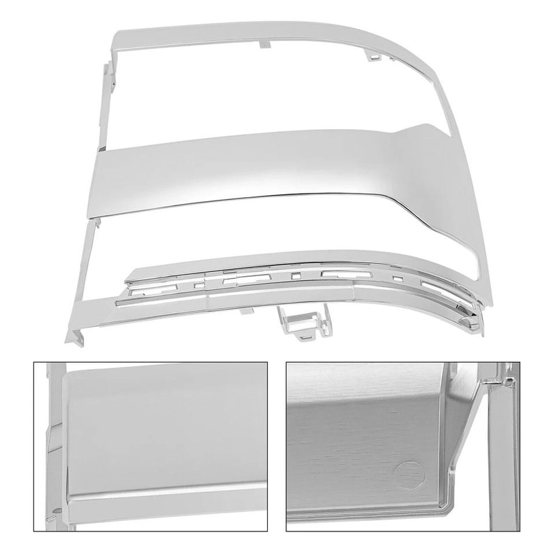 Chevy Silverado Headlight Trim Driver Side Chrome LH Bezel Cover 10