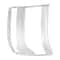 Chevy Silverado Headlight Trim Driver Side Chrome LH Bezel Cover 4