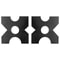 Heavy Duty Hydraulic Shop Press Plates For Ton HFrame Press 5