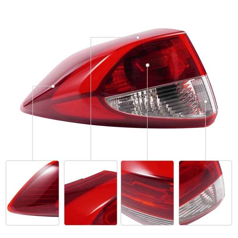 Hyundai Tucson Driver Side Tail Light Left Rear Lamp Replacement 1