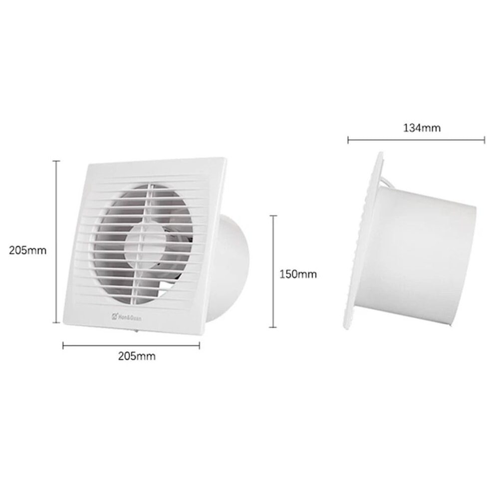 Extractor Fan Wall Mount Bathroom Kitchen Exhaust Ventilation Blower 1