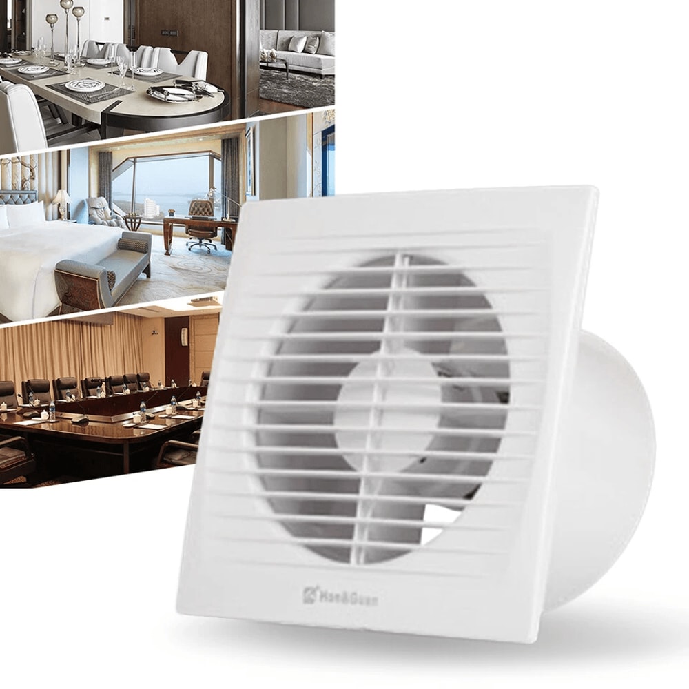 Extractor Fan Wall Mount Bathroom Kitchen Exhaust Ventilation Blower 4