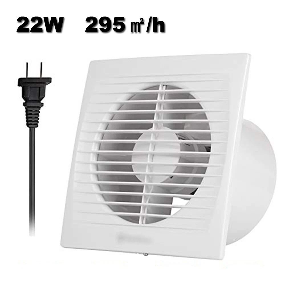 Extractor Fan Wall Mount Bathroom Kitchen Exhaust Ventilation Blower 5