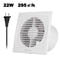 Extractor Fan Wall Mount Bathroom Kitchen Exhaust Ventilation Blower 5