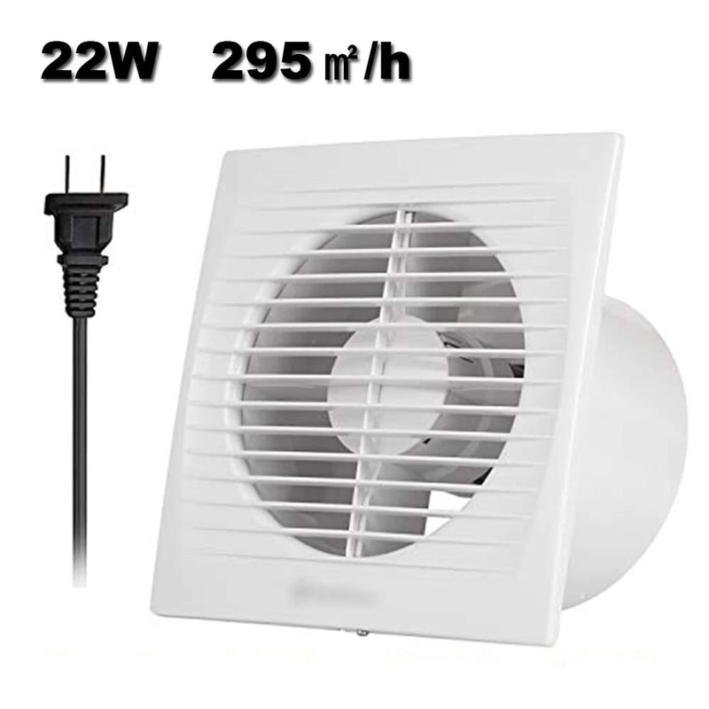 Extractor Fan Wall Mount Bathroom Kitchen Exhaust Ventilation Blower 5