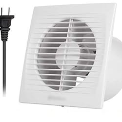 extractor fan wall mount bathroom kitchen exhaust ventilation blower