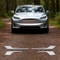 Tesla Model X Fog Light Chrome Trim Front Bumper Molding 2