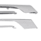 Tesla Model X Fog Light Chrome Trim Front Bumper Molding 3
