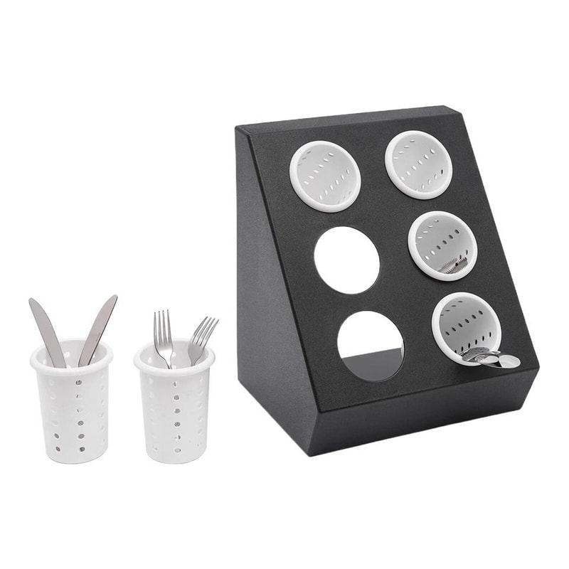 Compartment Kitchen Utensil Holder And Cutlery Organizer Stand 2