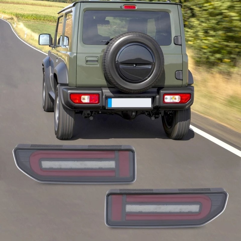 Suzuki Jimny LED Tail Light Assembly With Turn Signal Rear Upgrade