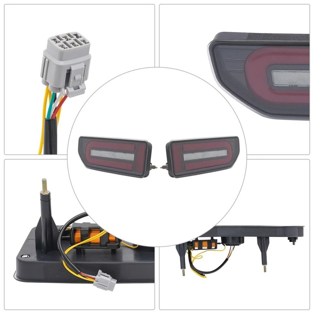 Suzuki Jimny LED Tail Light Assembly With Turn Signal Rear Upgrade