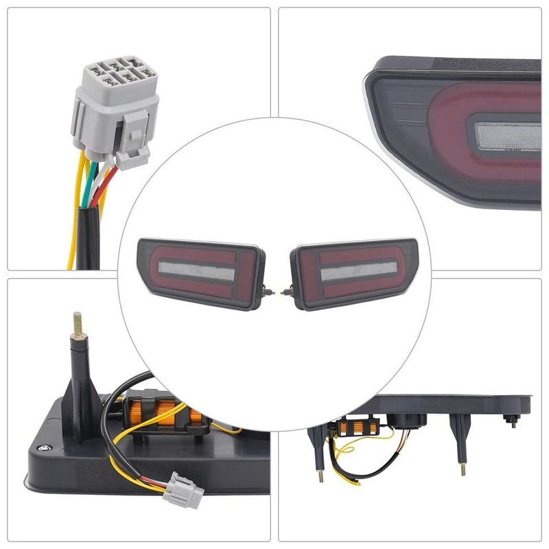 Suzuki Jimny LED Tail Light Assembly With Turn Signal Rear Upgrade