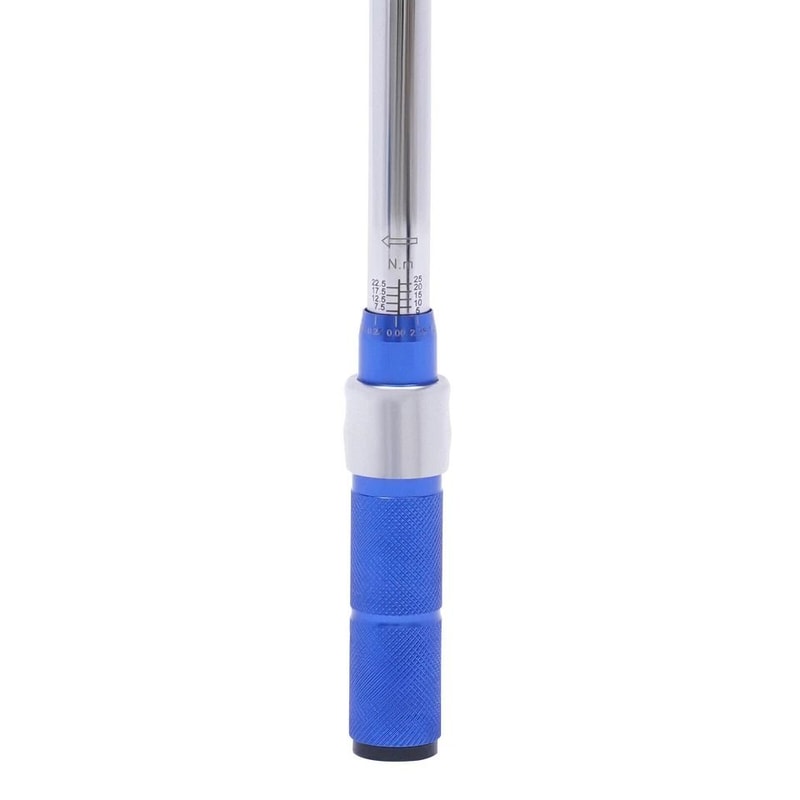 Adjustable Open End Torque Wrench With Interchangeable Click Head 2