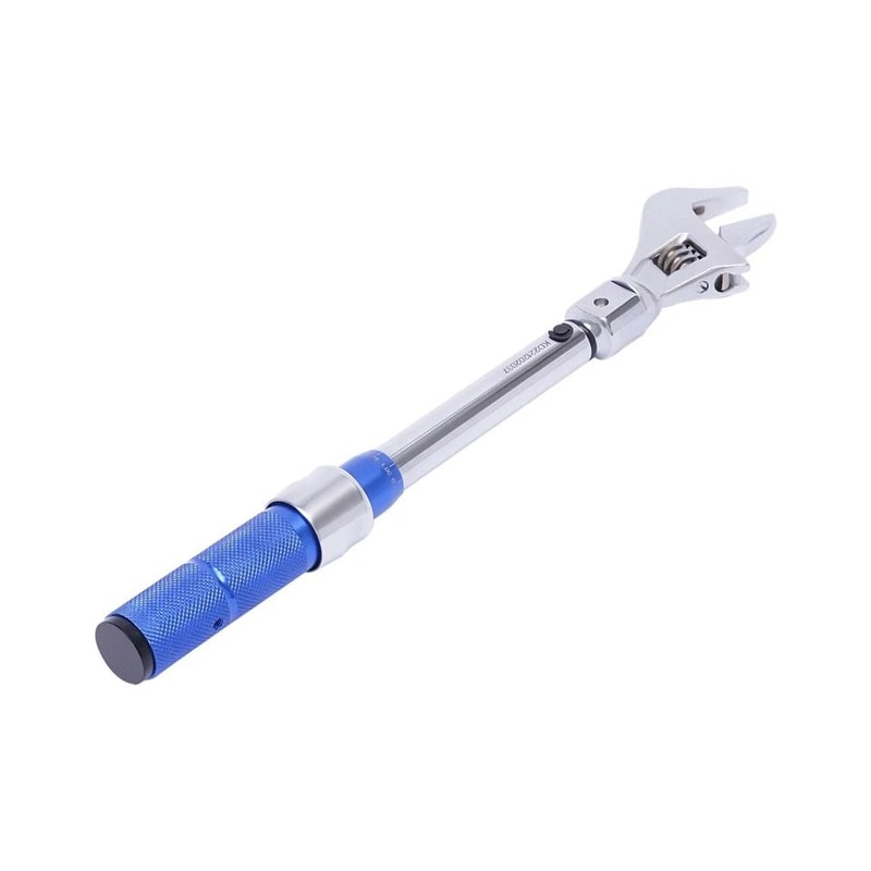 Adjustable Open End Torque Wrench With Interchangeable Click Head 5