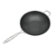Non Stick Honeycomb Stainless Steel Wok With Glass Lid 1