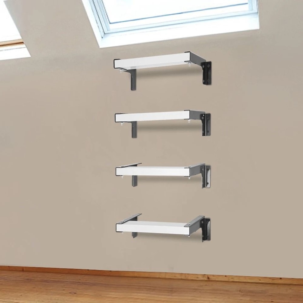 Wall Mounted Ladder Adjustable Window Well Egress Ladder For Home Safety 8