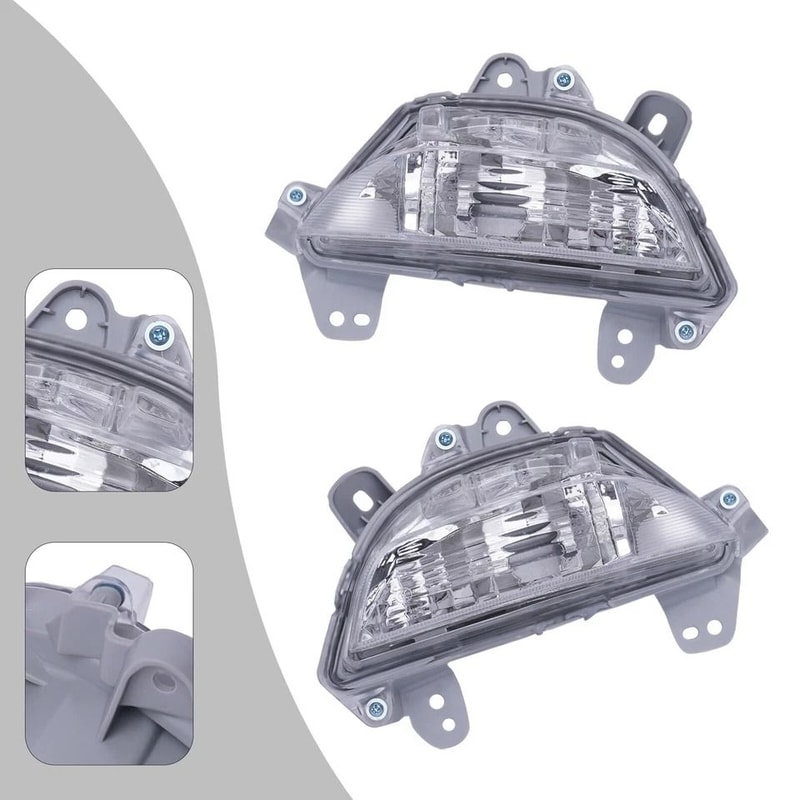 Mazda Turn Signal Lights Pair Front Bumper Halogen Lamps 1